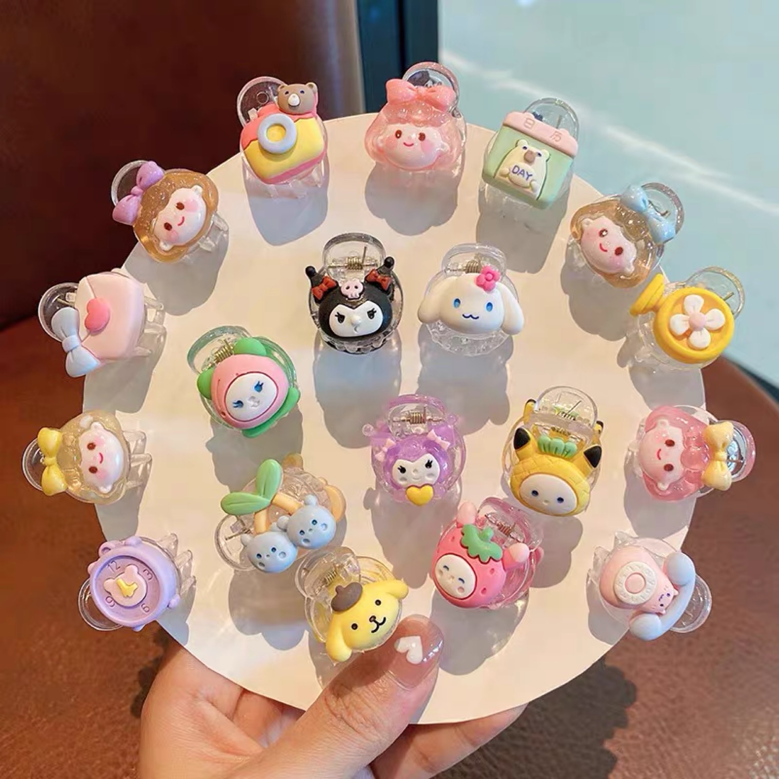 小孩爪夹，刘海夹