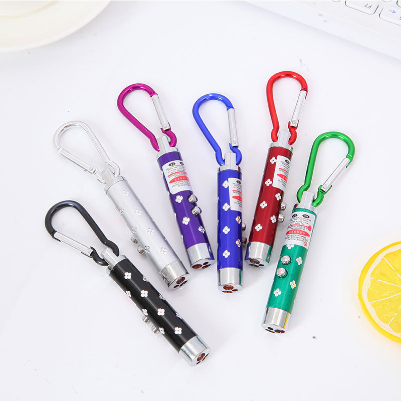 多功能三合一迷你礼品小手电激光灯验钞灯 LED照明紫光便携手电筒 