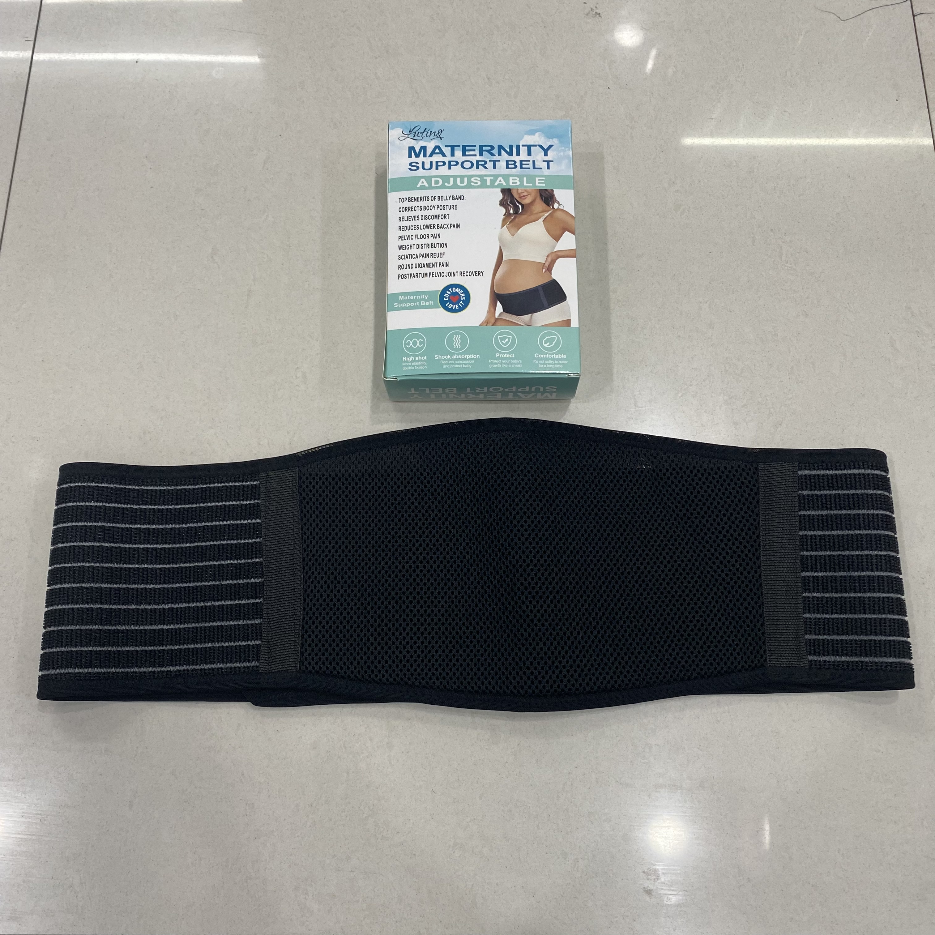 Abdominal support belt details Picture