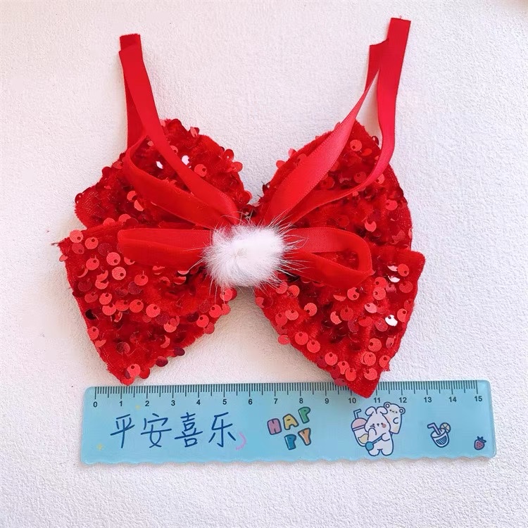 New Year style hair clip