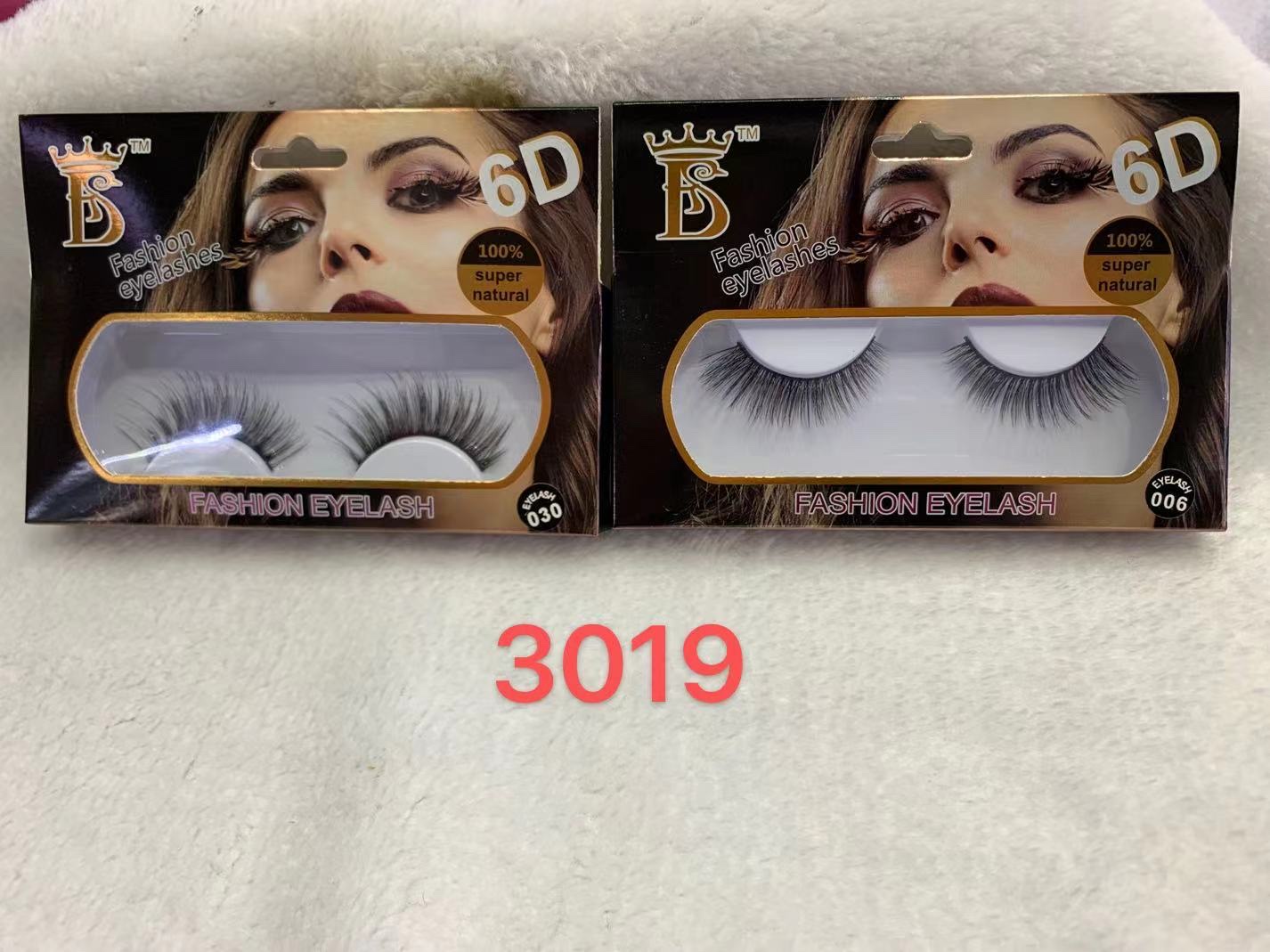 单对装假睫毛3019