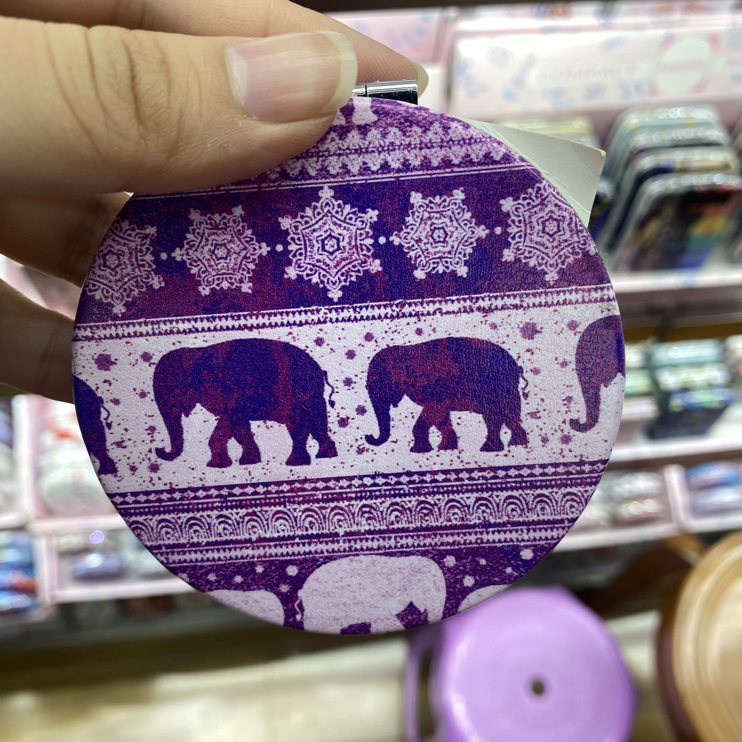 圆形手拿镜化妆镜铭镜工艺04