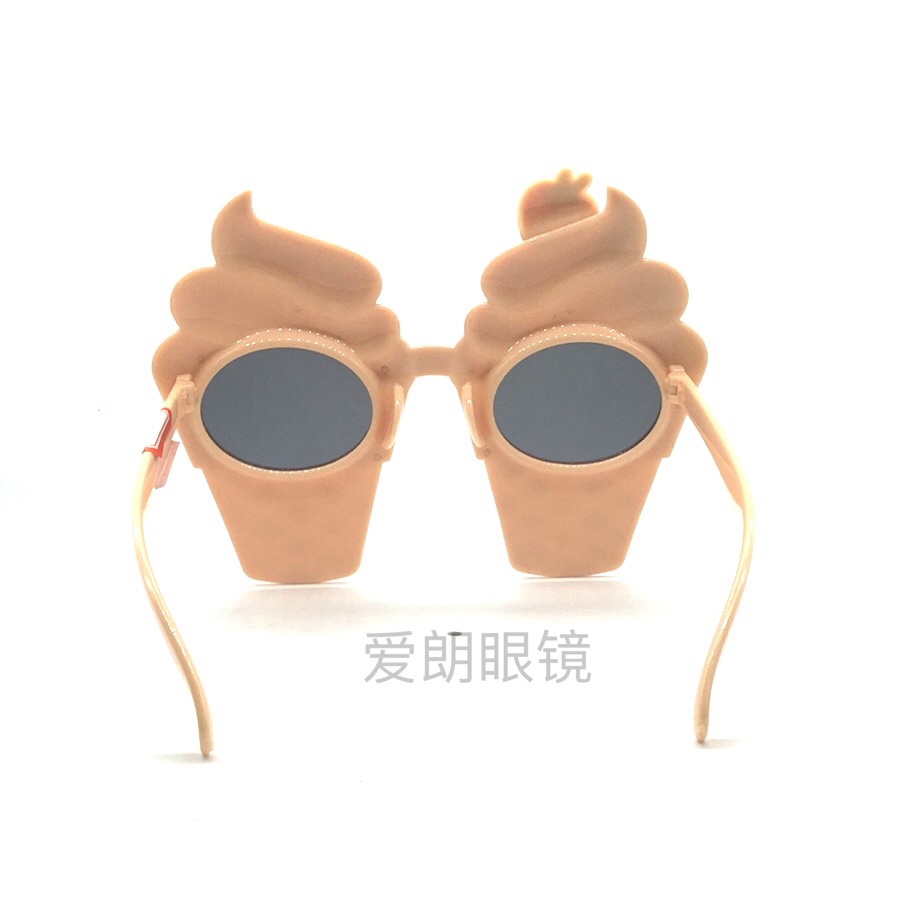 奶油甜筒双色冰淇淋造型舞会眼镜详情图4