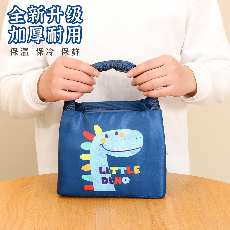 New portable bento bags, lunch box bags, student and children's meal bags, lunch box bags, bento bags, aluminum foil insulated bags Application Scenario