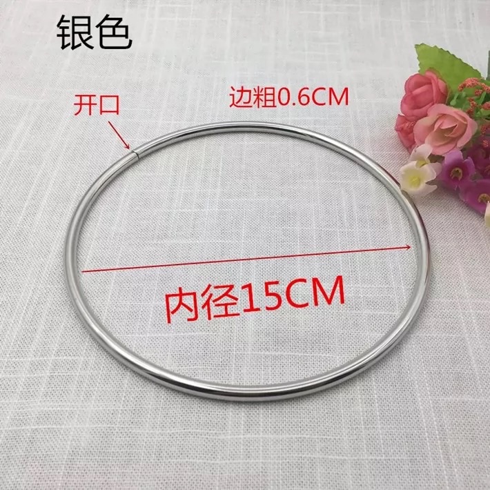 Circle iron ring luggage accessories, clothing accessories and accessories wholesale and retail in Yiwu details Picture