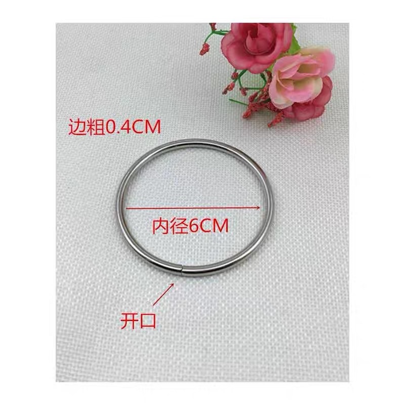 Circle iron ring luggage accessories, clothing accessories and accessories wholesale and retail in Yiwu Item Picture
