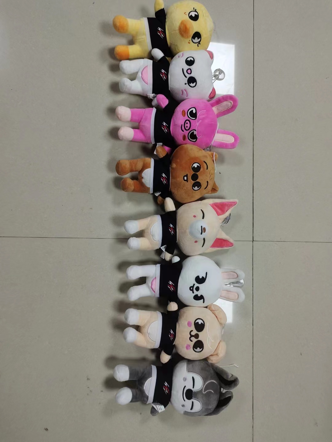 跨境skzoo流浪儿童卡通公仔毛绒玩具玩偶布娃娃批发straykids礼物 