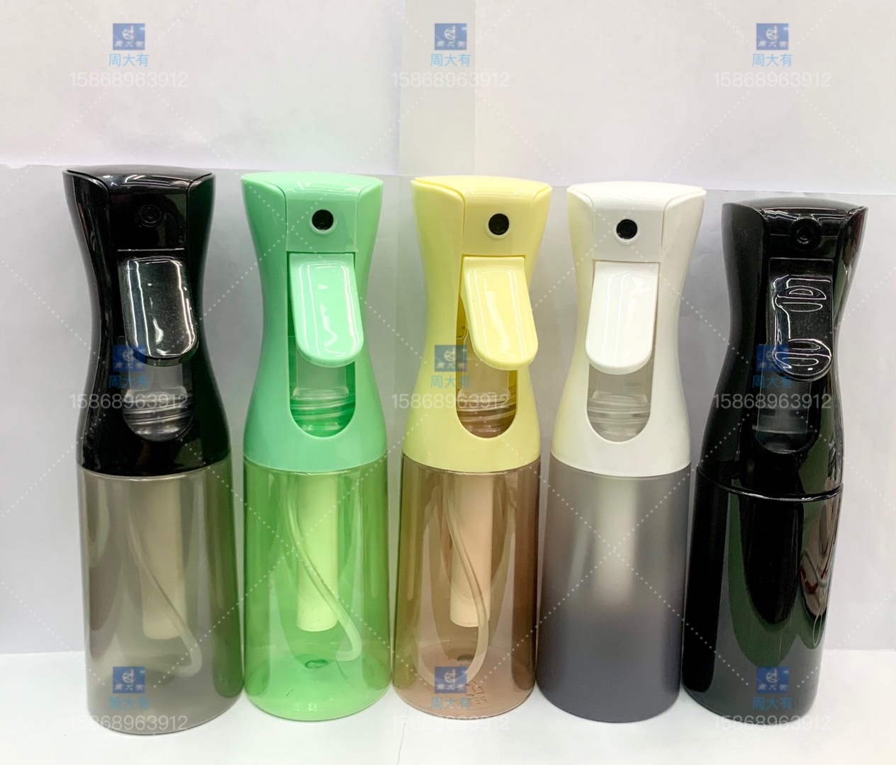 200ml 高端精品彩色塑料持续式喷雾瓶