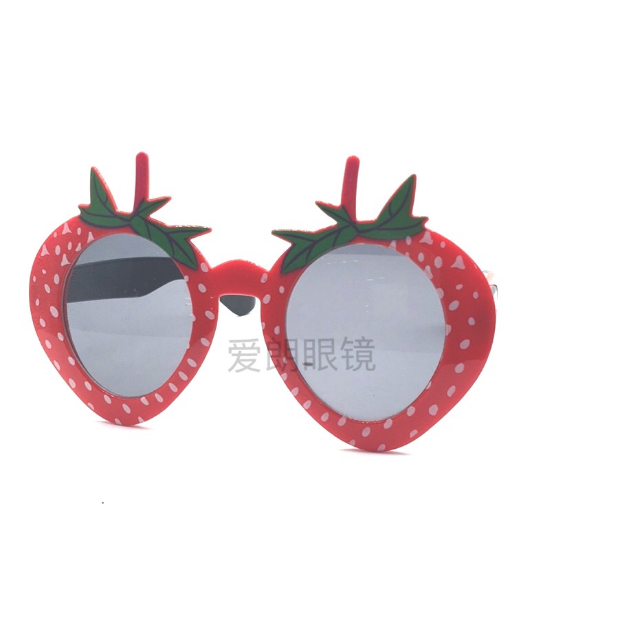 夏威夷眼镜  派对装饰眼镜，草莓形状眼镜  x详情图2