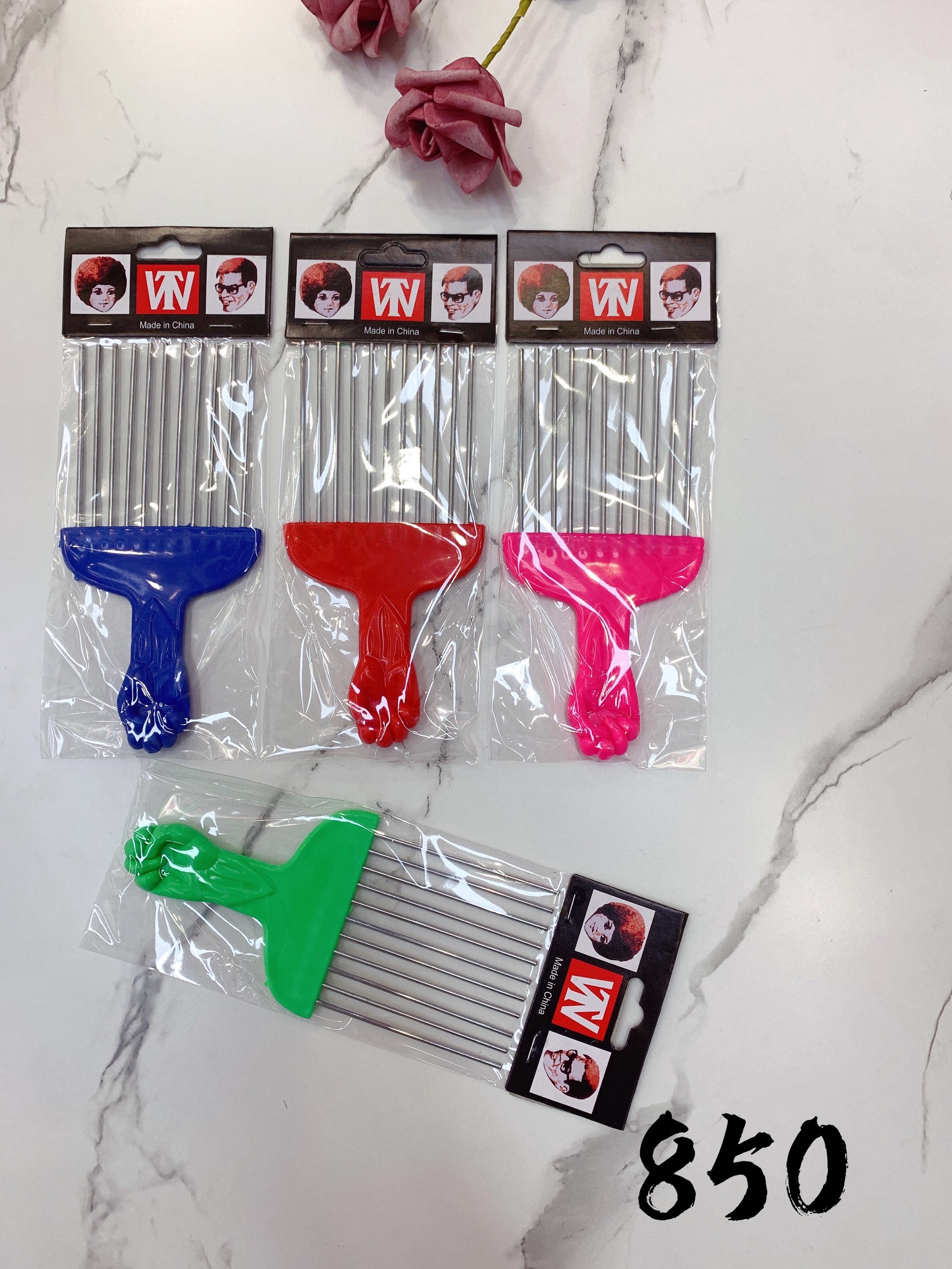 【 Yongmin Mirror Industry 】850 iron-toothed combs for export, direct sales from the factory of leading combs