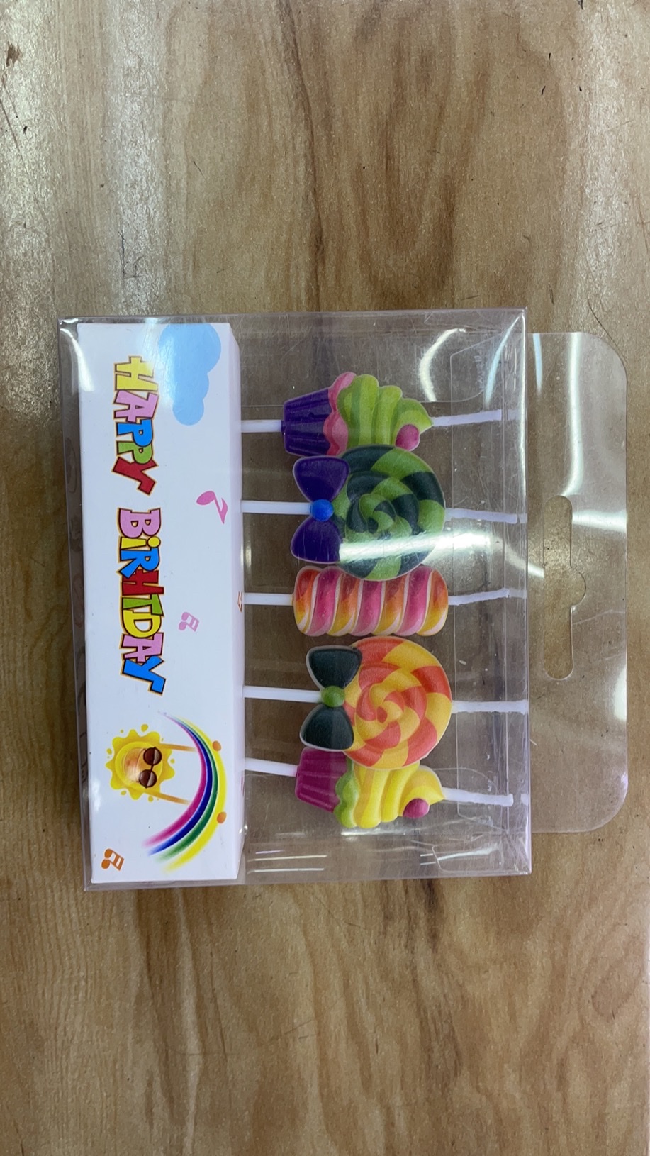 sl-33 Plastic digital candles Birthday Candles Birthday Party Haoxuan Candle Factory Specification image