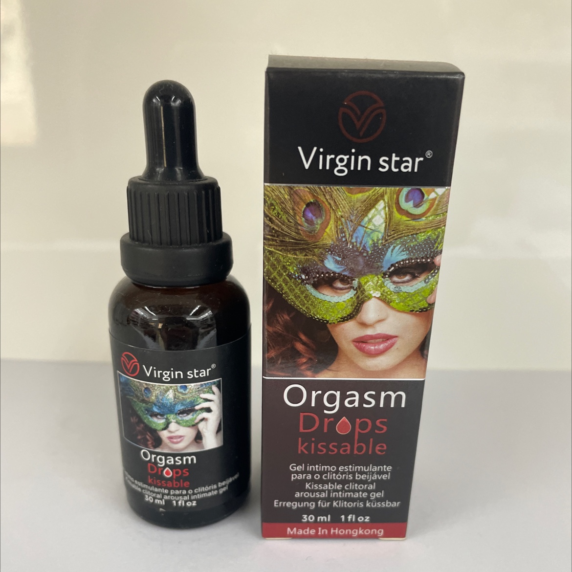 virgin star orgasm drops kissable 女用抑菌精油
