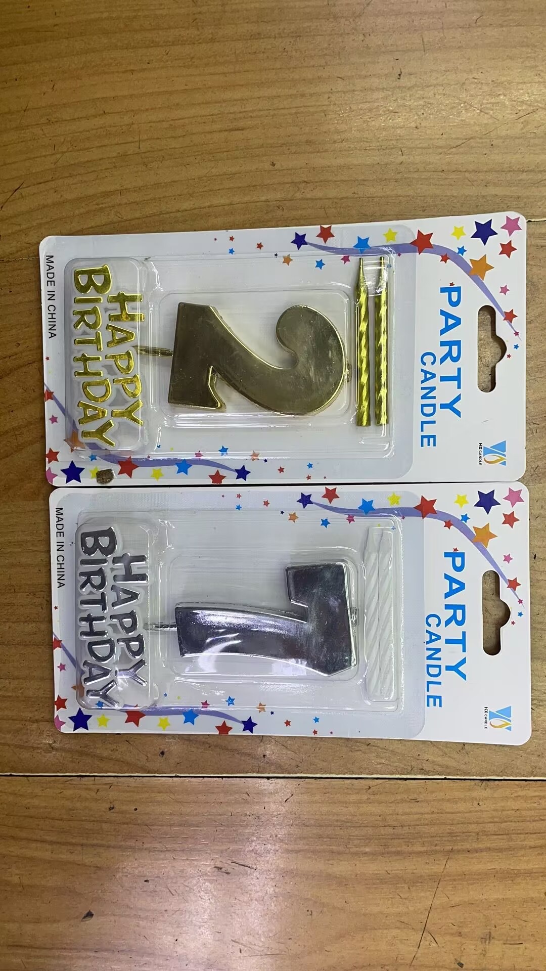 Spray painting (plastic digital candles, birthday party, birthday candle factory direct sales, Haoxuan Candle Factory Application Scenario