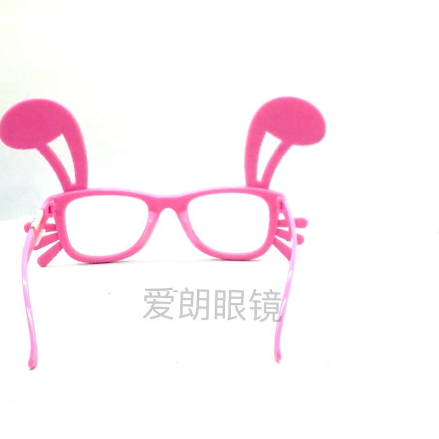 兔子眼镜/复活节眼镜/搞怪造型眼镜白底实物图