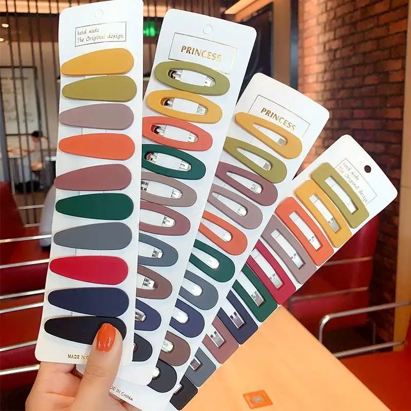 莫兰迪色系BB夹                          