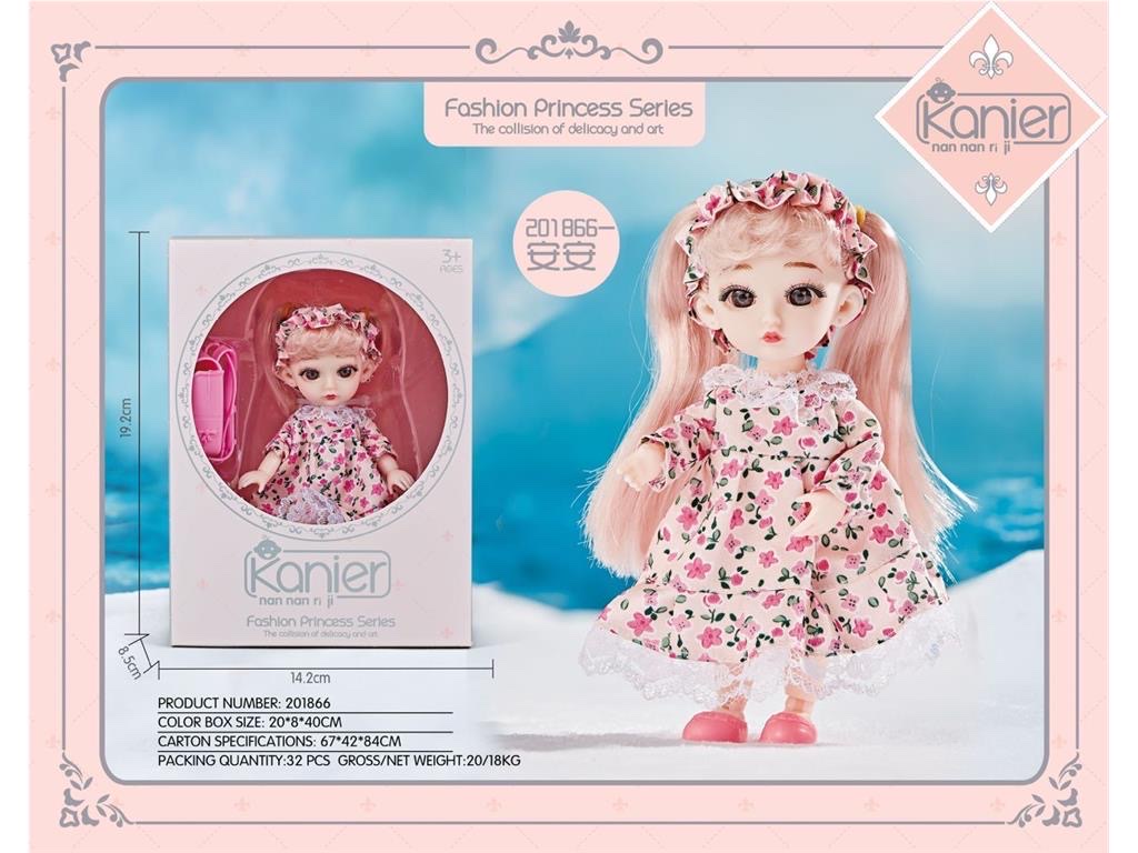 13. Joint doll for export, multiple styles of original single clothes are mixed Specification image