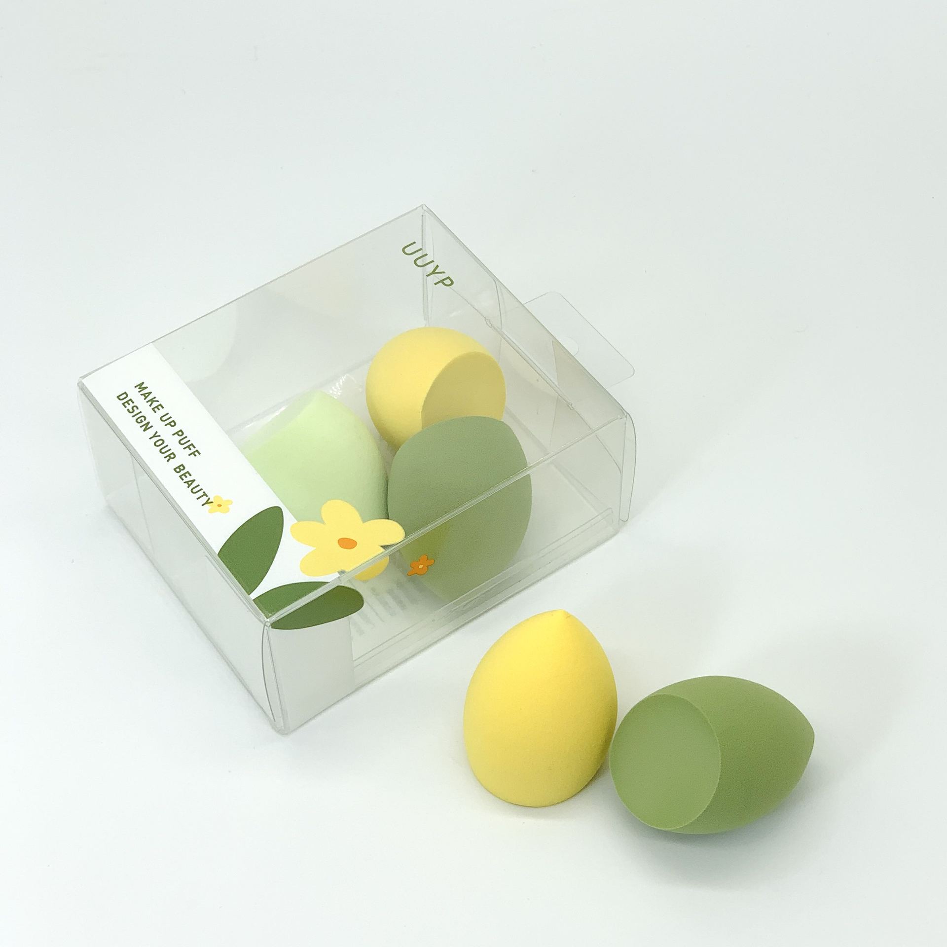 Boxed beauty egg sponge, non-powder sponge, powder puff, soft dry and wet dual-purpose makeup egg detail image 2