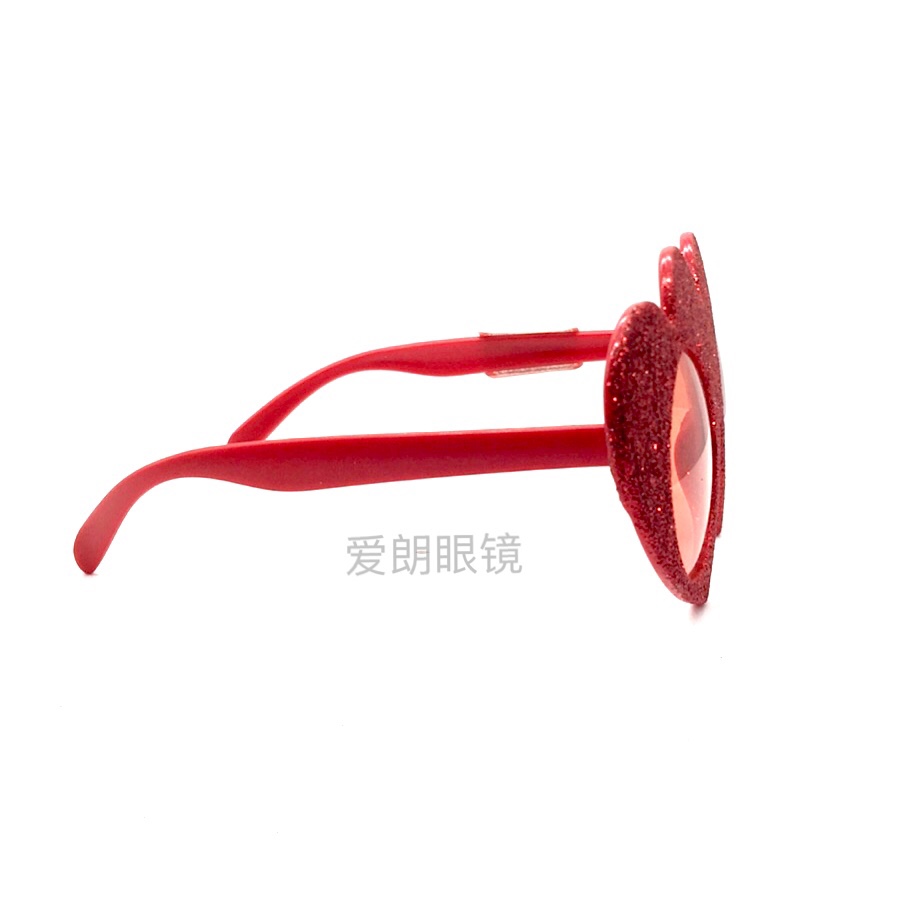 Heart-shaped heart-shaped glasses for taking photos, unisex quirky glasses, retro and personalized decoration, Valentine's Day eyes for parties Specification image