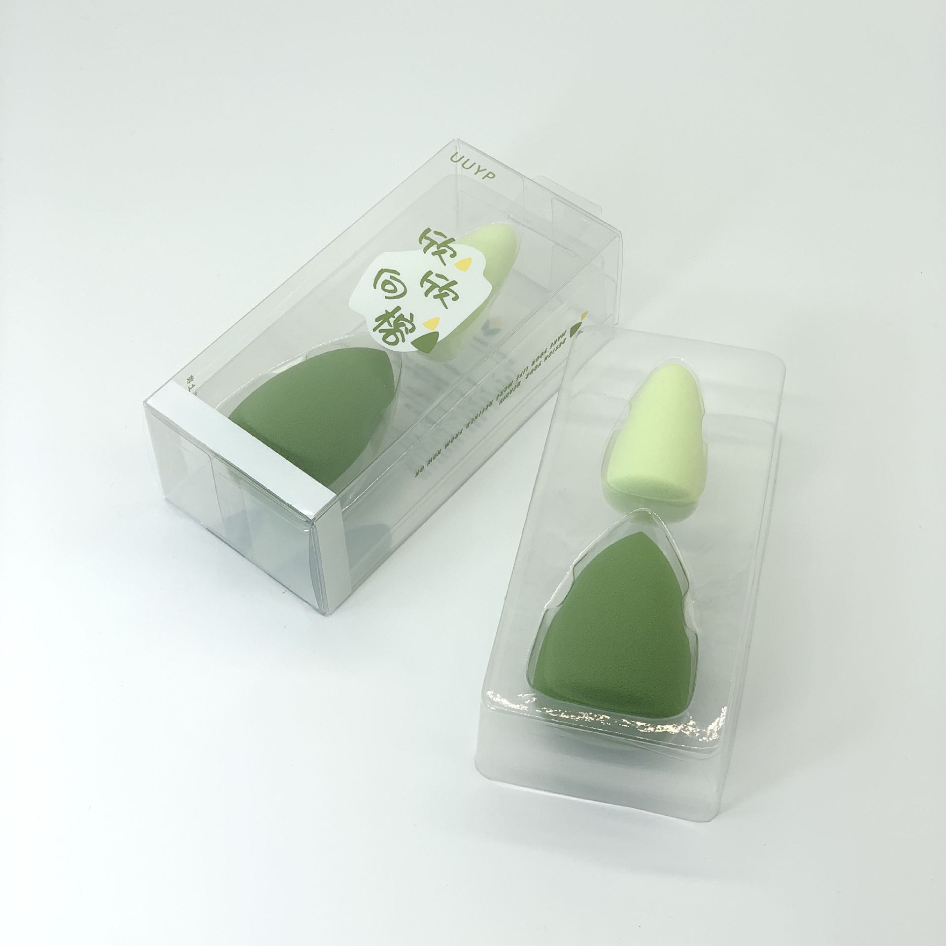 Weekend Garden Series Heterosexual Powder Puff Beauty Egg 2-piece sponge egg makeup powder puff detail image 2