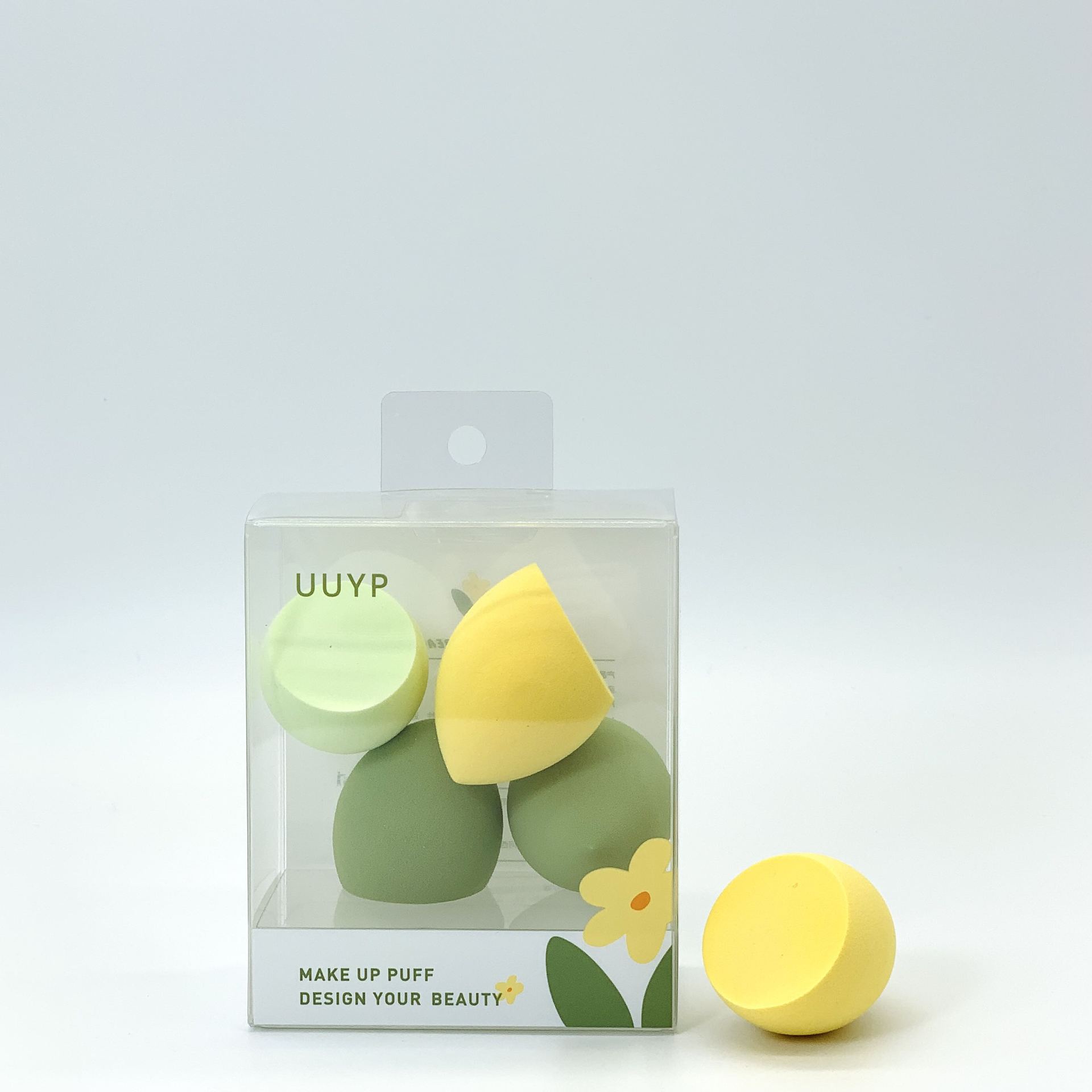 Boxed beauty egg sponge, non-powder sponge, powder puff, soft dry and wet dual-purpose makeup egg