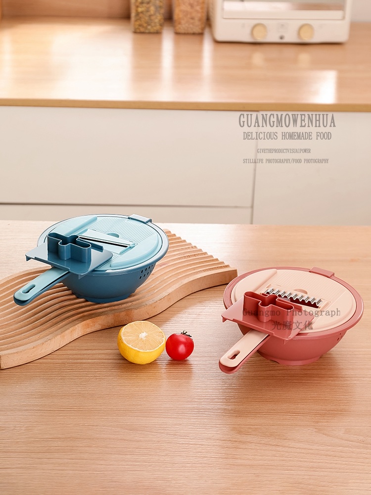 Vegetable cutter, kitchenware, grater, shredder, slicer, potato shreds, grater details Picture