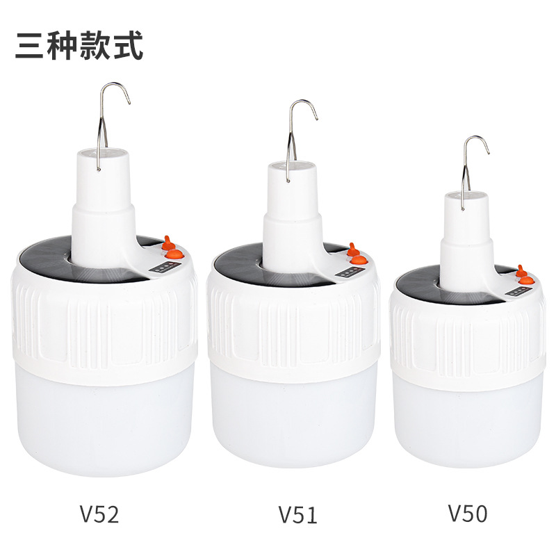 太阳能球泡灯/夜市地摊灯/户外应急照明产品图