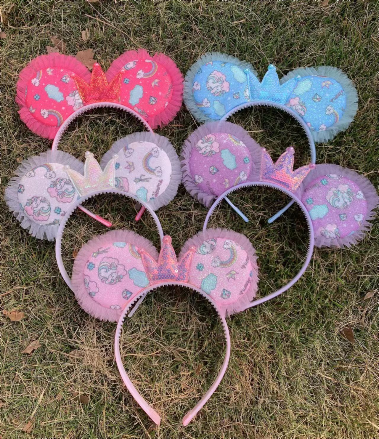 圆耳朵皇冠头扣