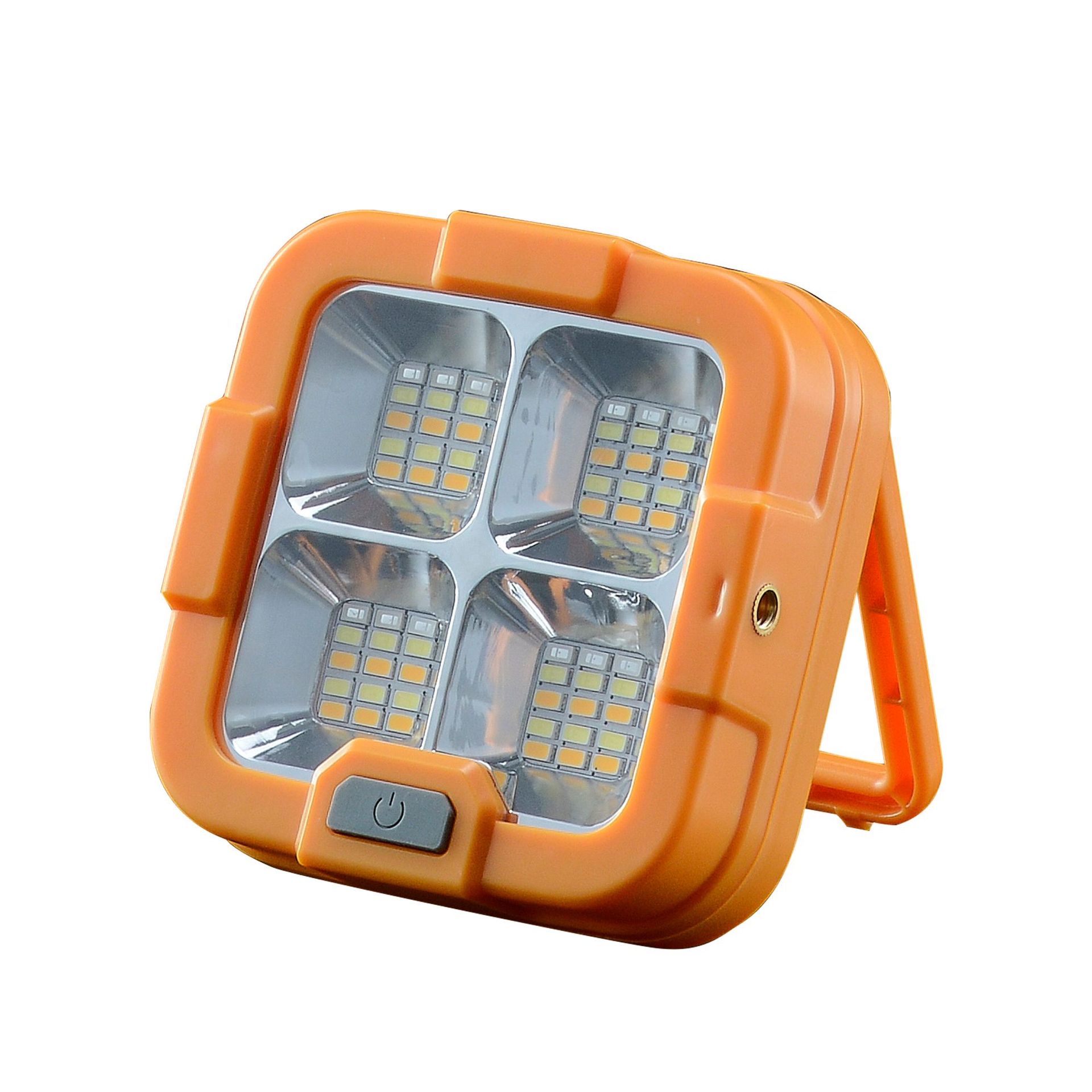 Customized charging lamps, solar portable lamps, multi-functional outdoor lighting, solar garden lamps, wireless floodlights details Picture