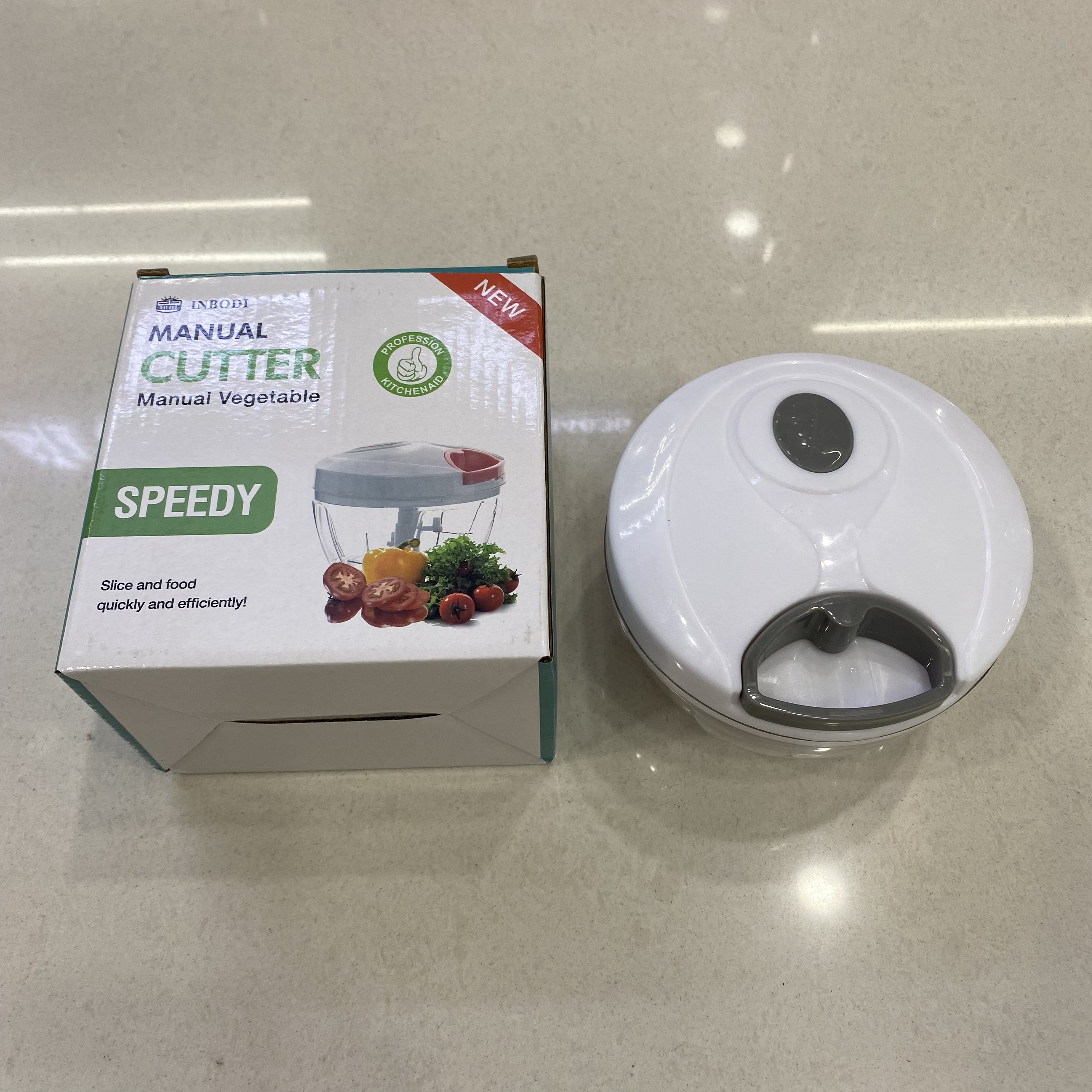 Hand-pulled rope garlic cutter, garlic mashing machine, manual vegetable cutter, vegetable mashing machine