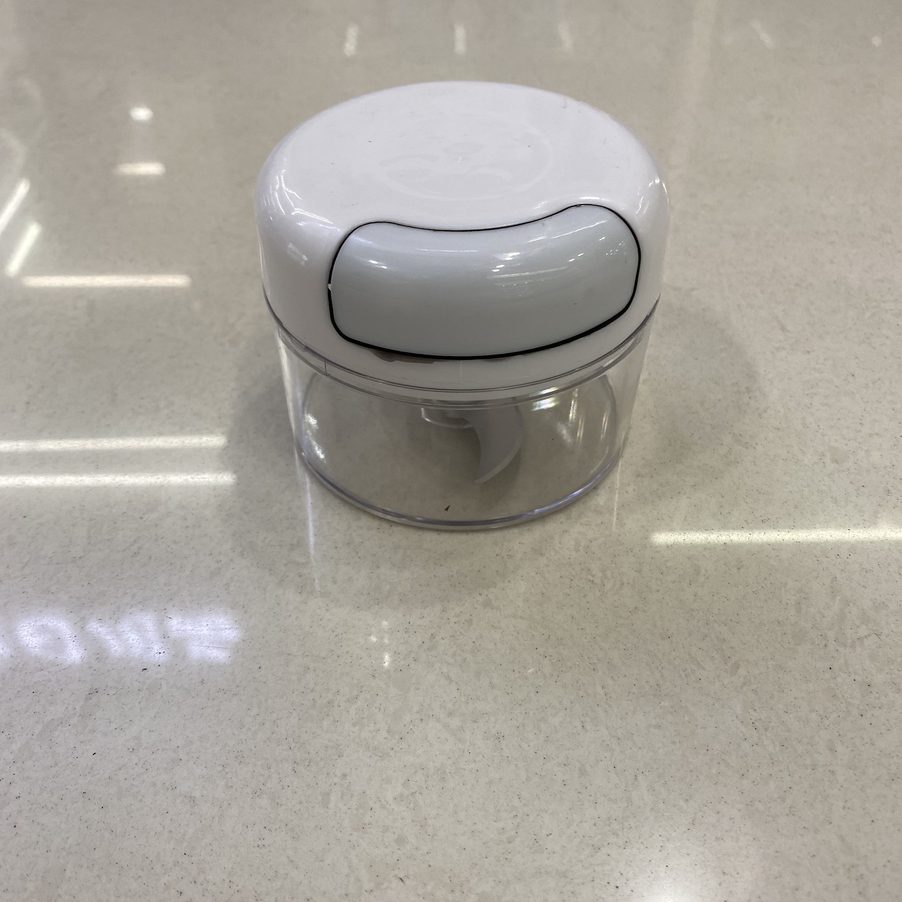 Mini garlic press, a perfect tool for mashing garlic paste, manual garlic puller, cutting and stirring garlic Specification image