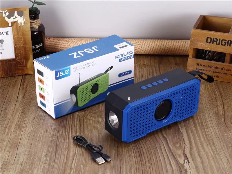 The JZ-450 manufacturer supplies the new best-selling solar panel charging Bluetooth speaker radio and African Bluetooth audio system Specification image