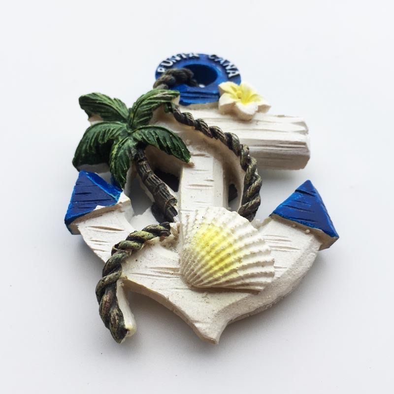 多米尼加/树脂冰箱贴/旅游纪念品产品图