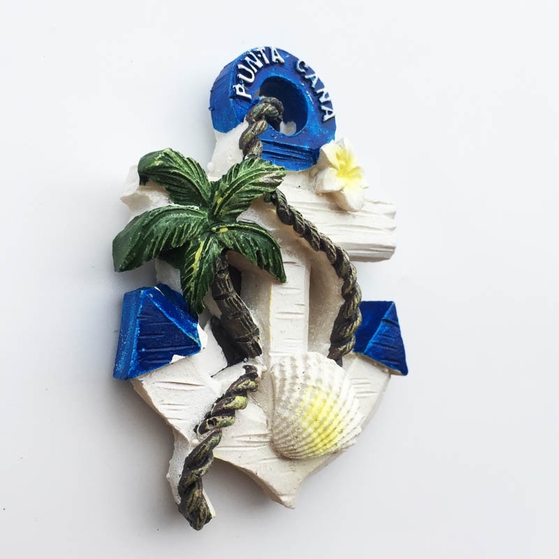 多米尼加/树脂冰箱贴/旅游纪念品细节图