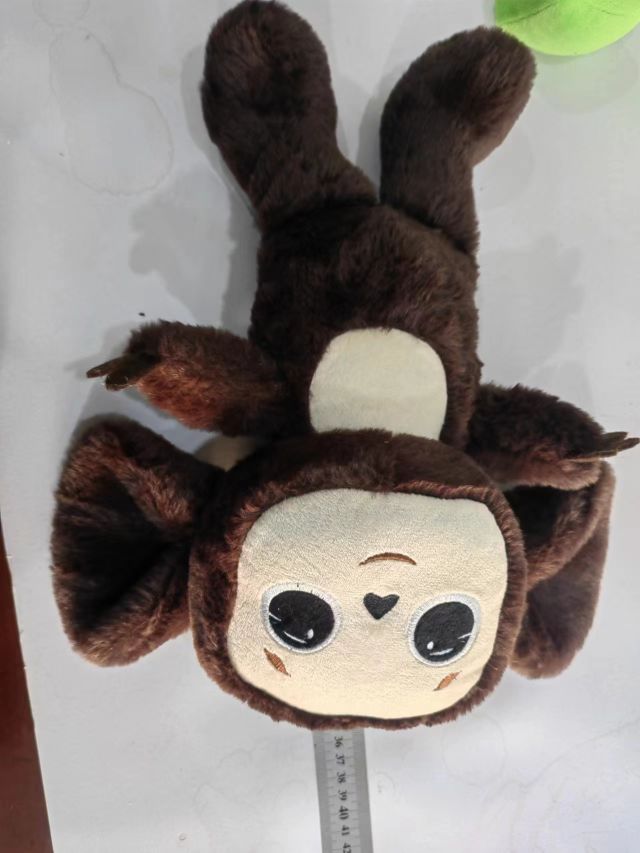 跨境新品Cheburashka Monkey Plush  大耳猴毛绒玩具公仔玩偶 详情图3