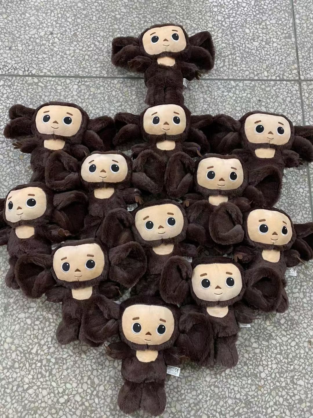 跨境新品Cheburashka Monkey Plush  大耳猴毛绒玩具公仔玩偶 详情图6