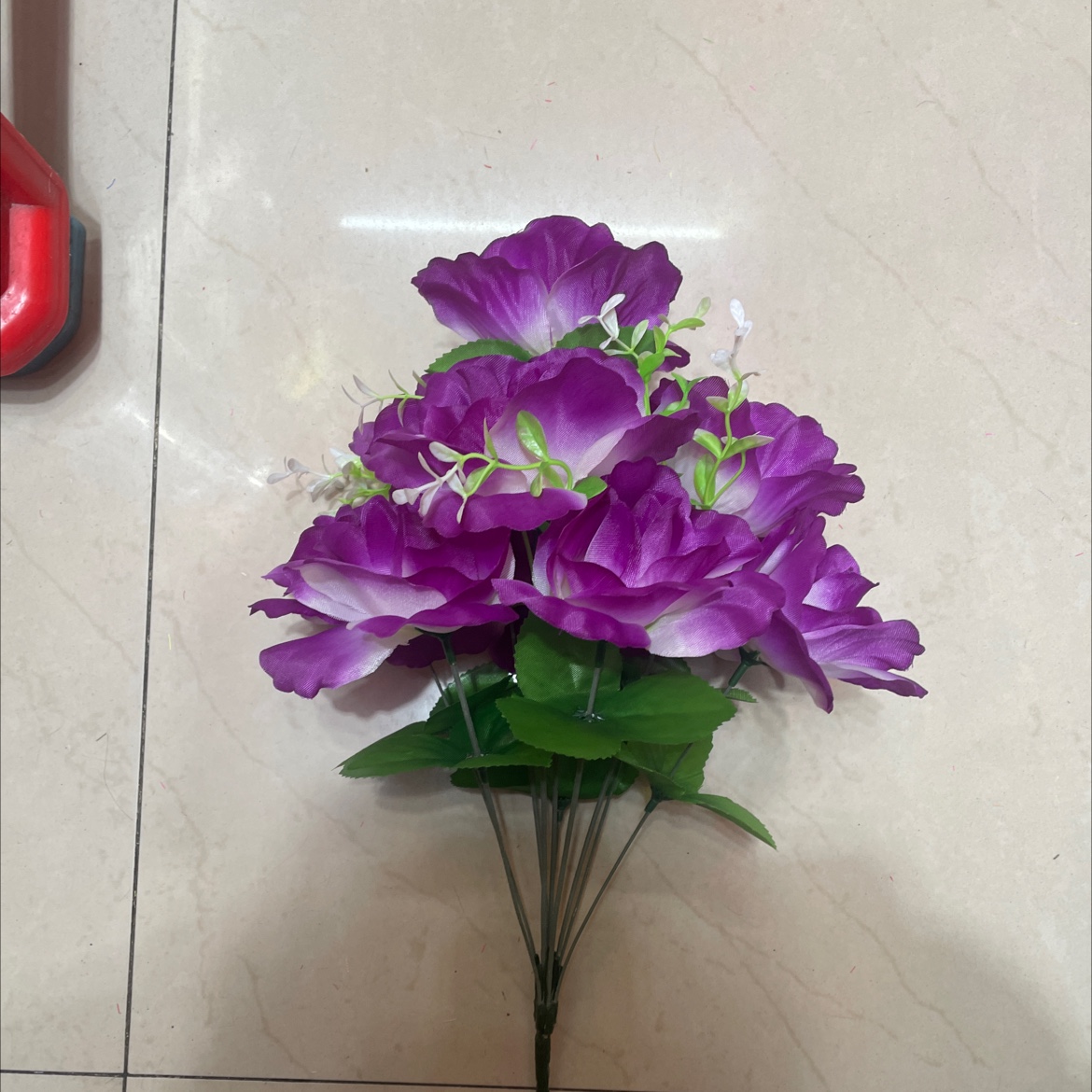 殡葬清明节碑花/祭祀仿真花/仿真泡沫樱桃/宠物殡葬用品/祭祀产品图