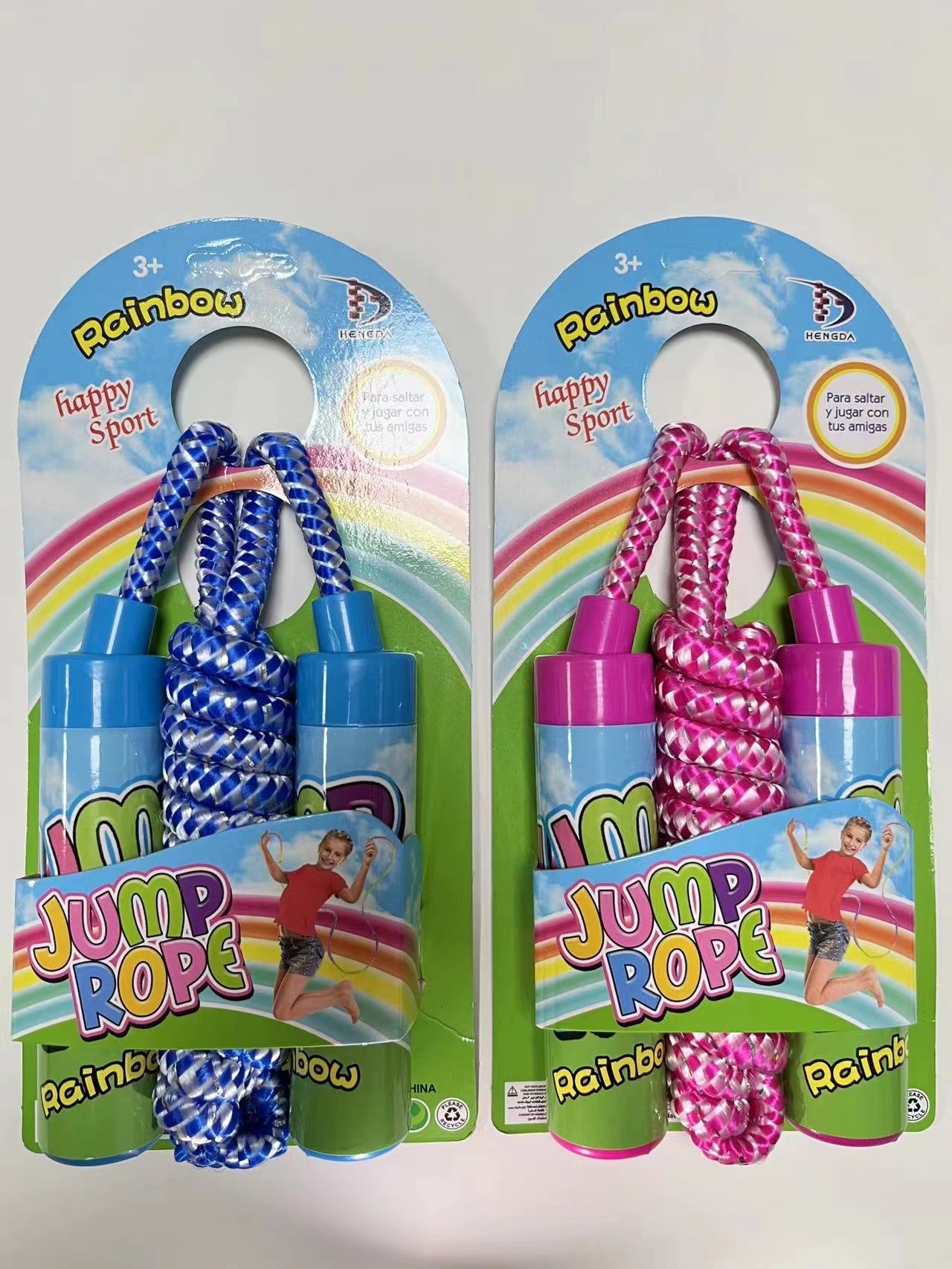 Cartoon rainbow skipping rope Item Picture