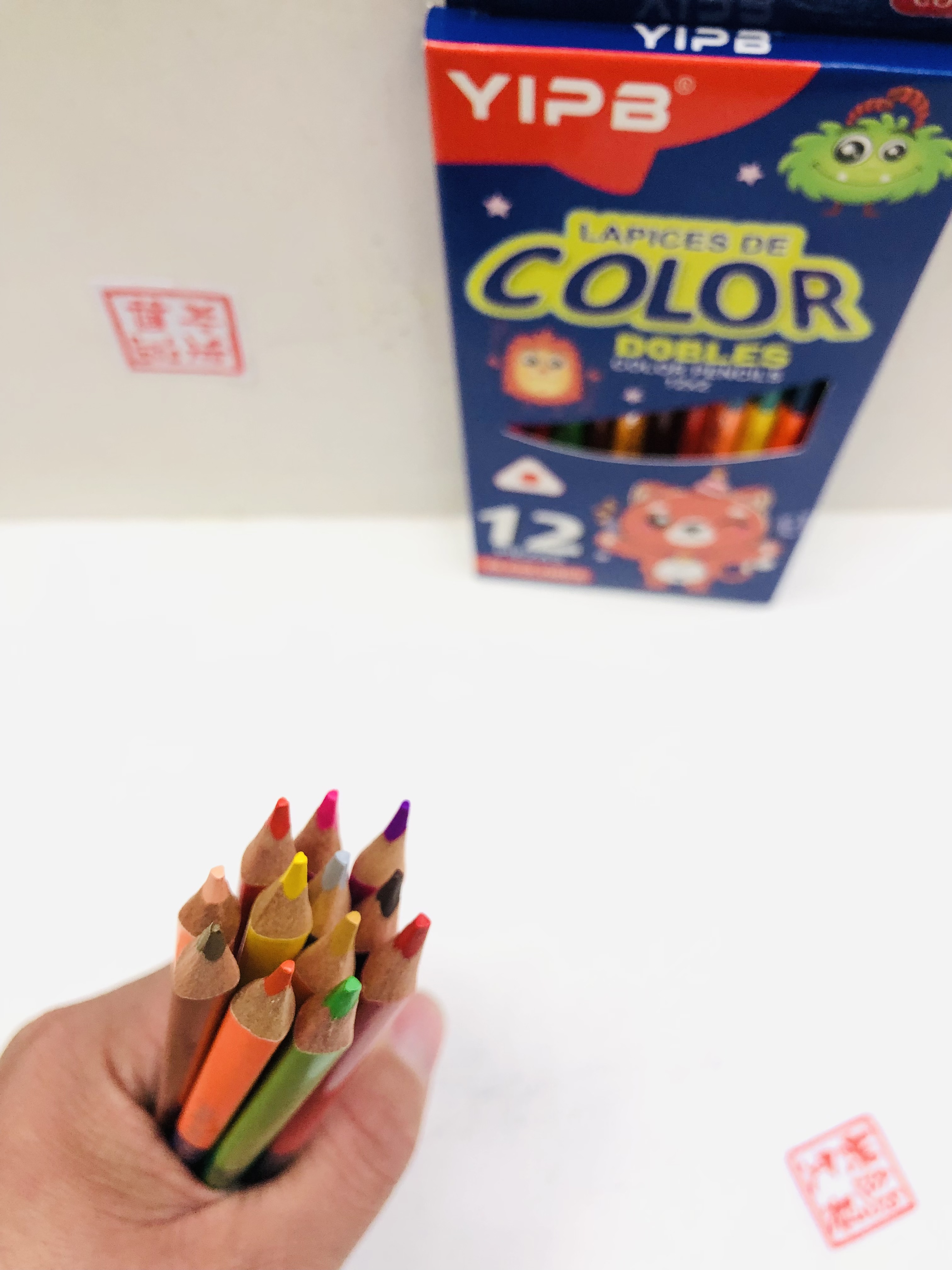 兴鸿文具厂家直销-22091店面24色彩色铅笔详情图4
