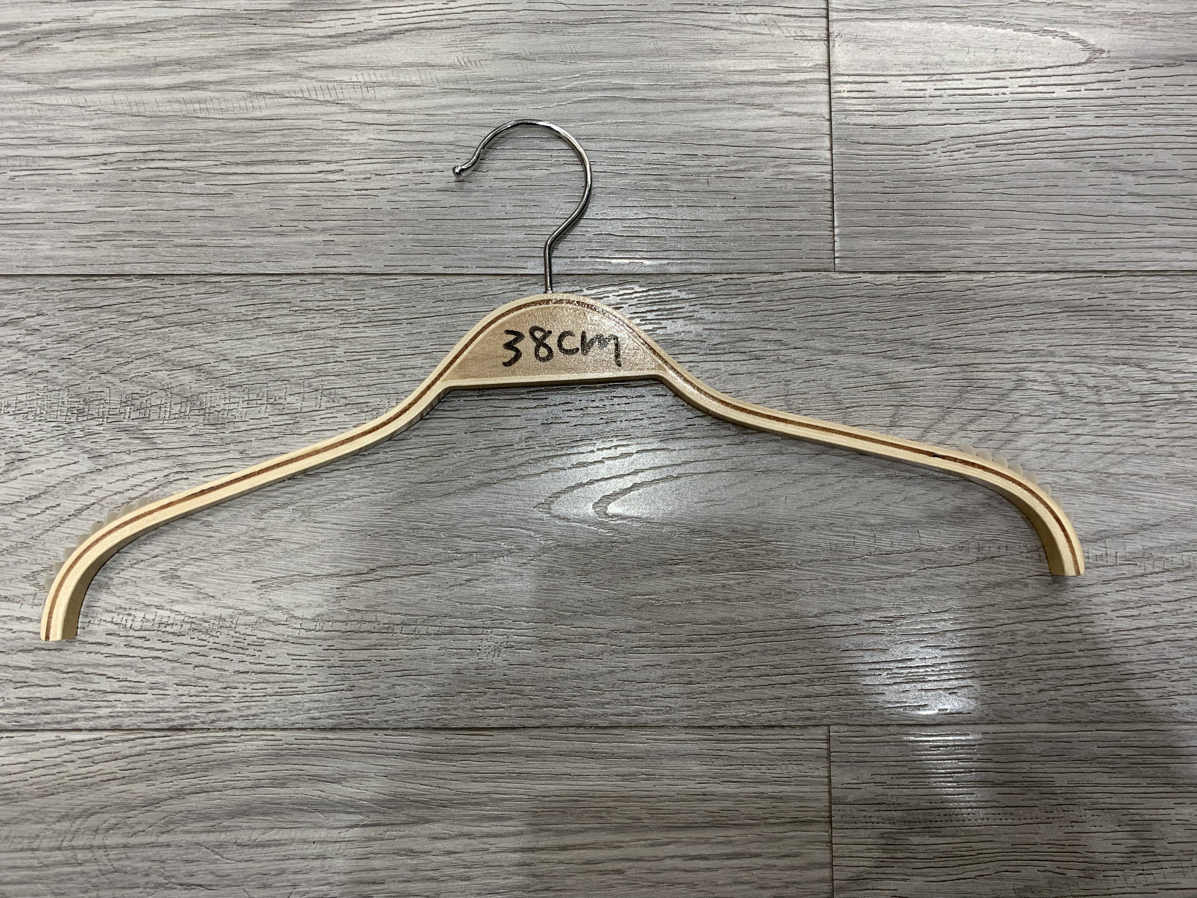38公分女款夹板衣架 图