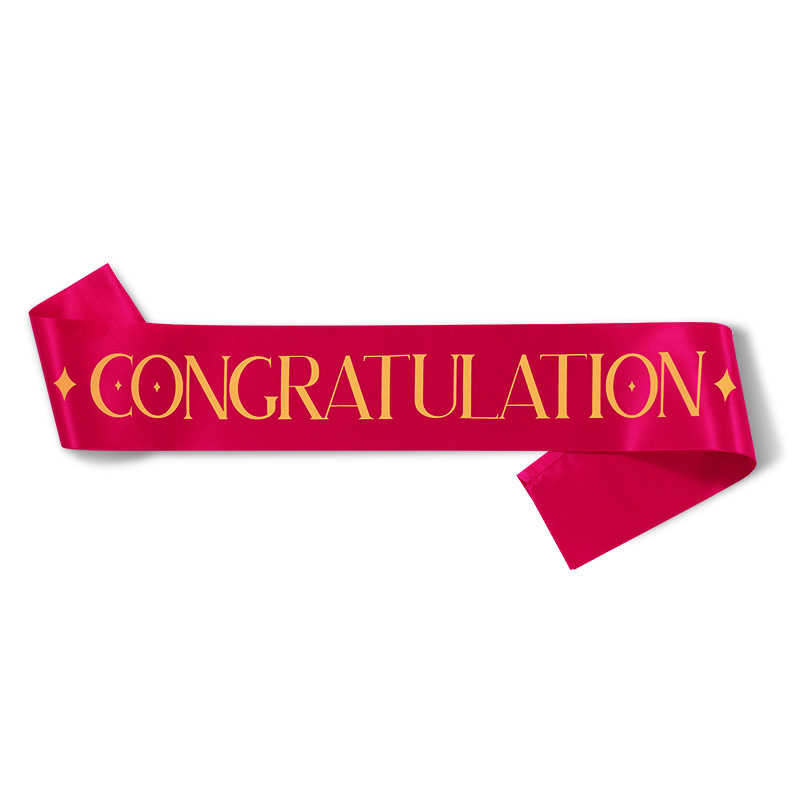 Youdaoplaceholder0 sash birthday party birthday shoulder strap Etiquette strap sash party decoration details Picture