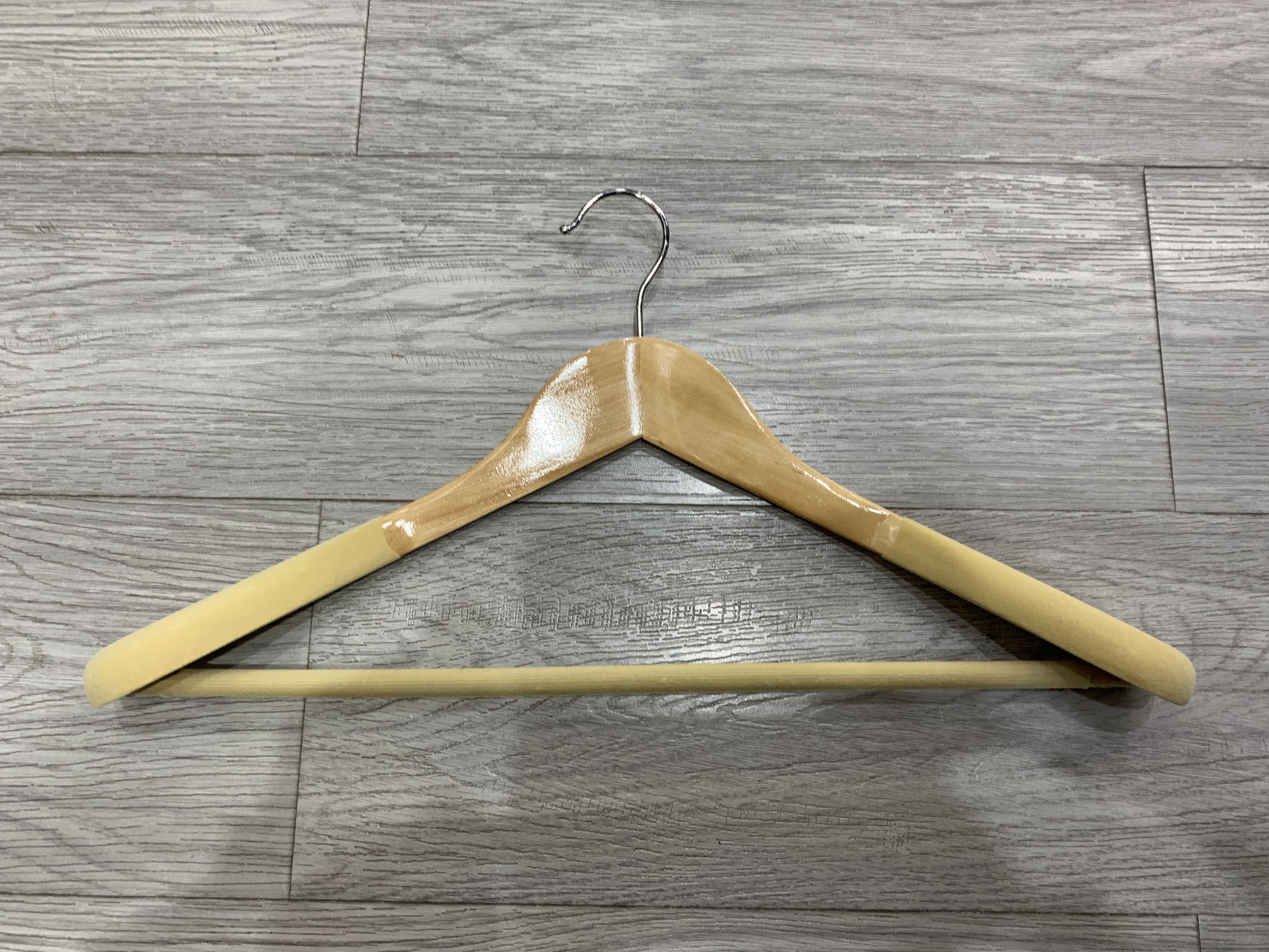 本色西服架带植绒 图