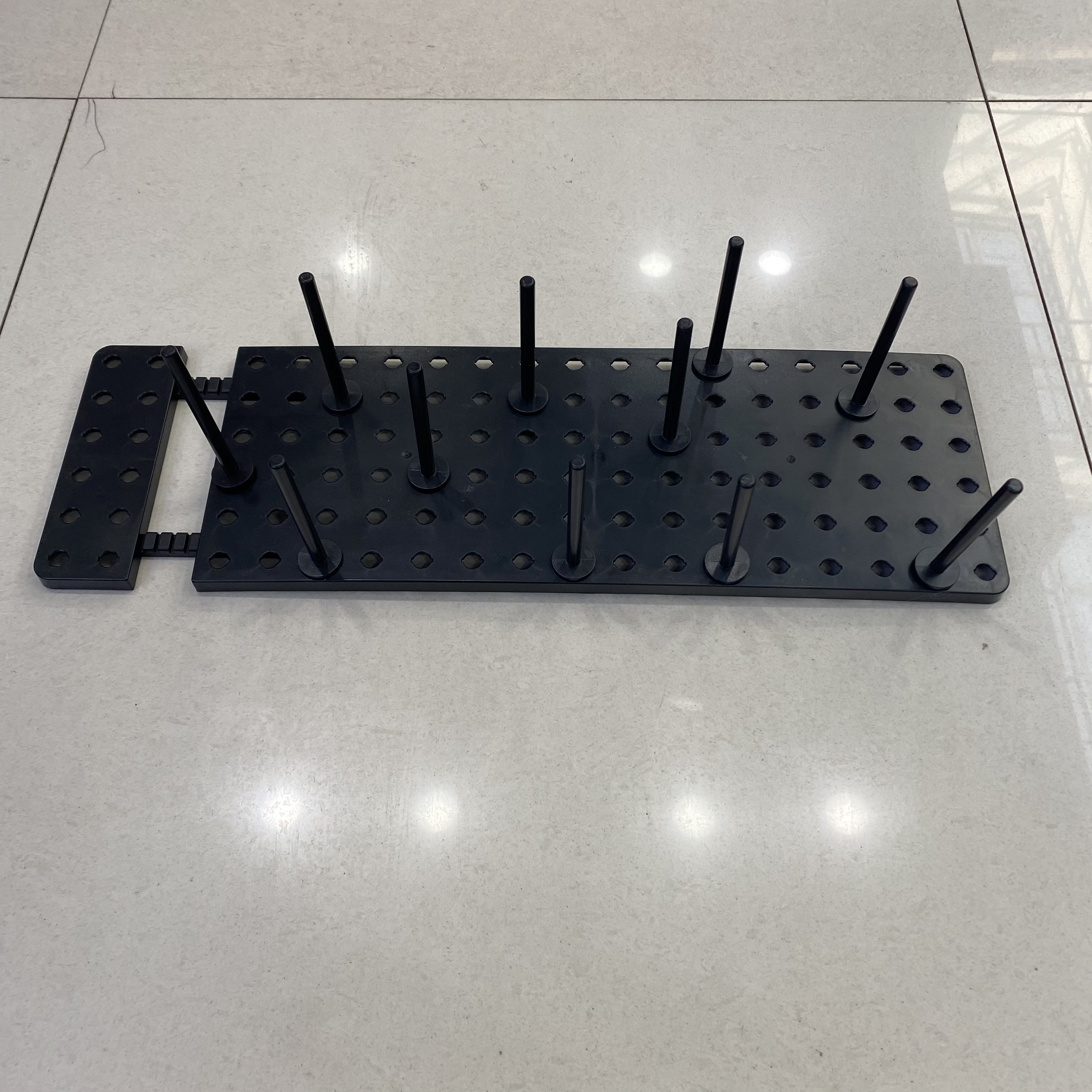 Cajón asphalt bowl rack ajustable retráctil asphalt bowl rack de almacenamiento cuencos platos y platos set de té rack Specification image