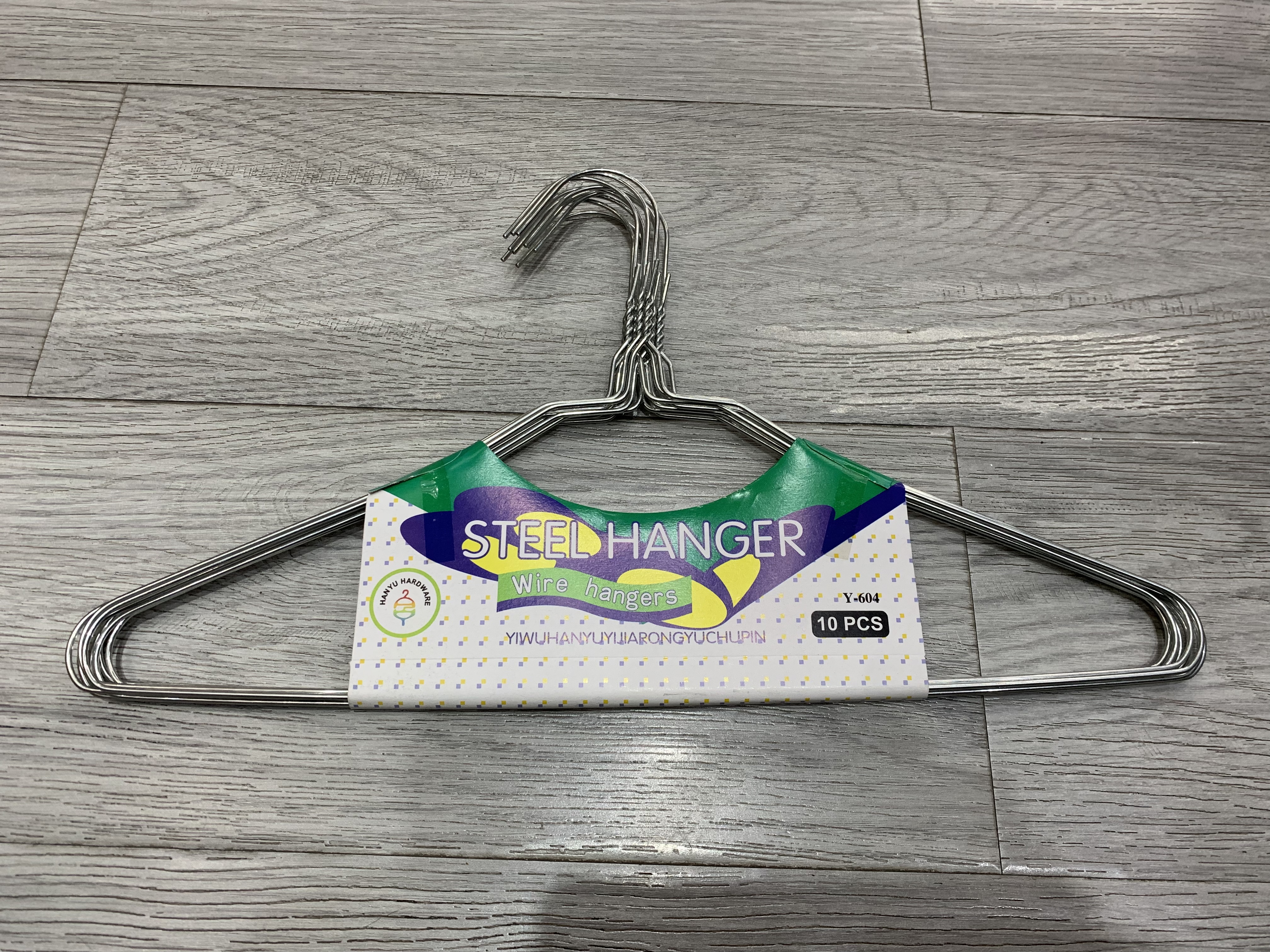 604# 铁丝衣架（10个一卡）