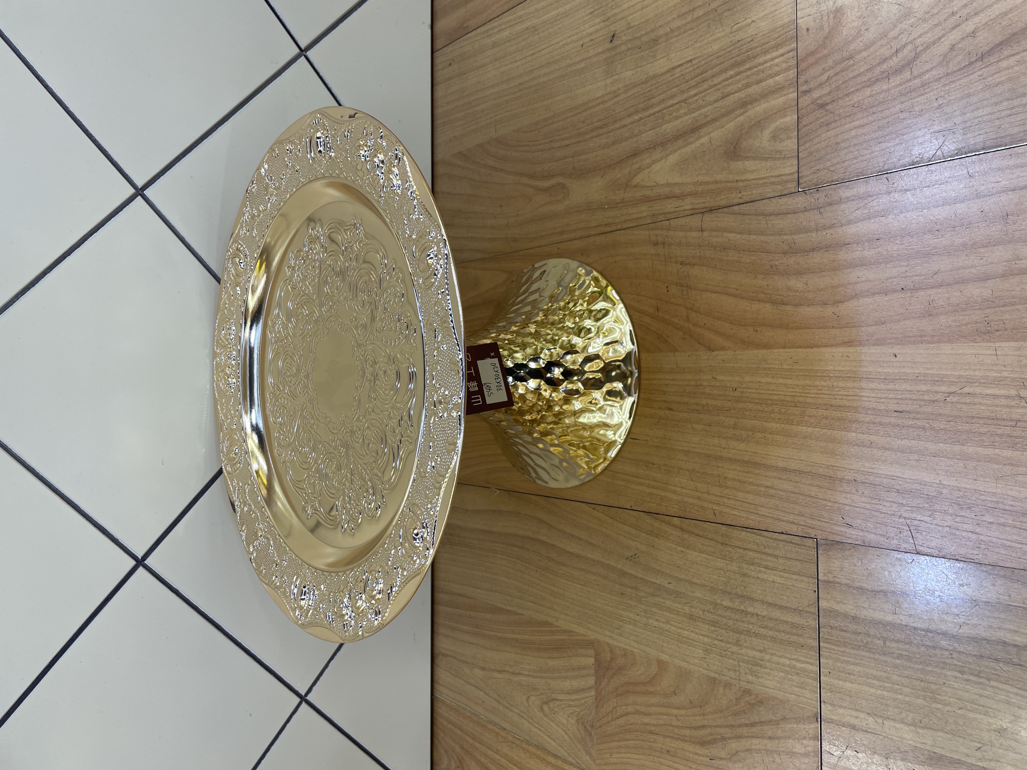 金属工艺品/蛋糕托盘/收纳盘细节图