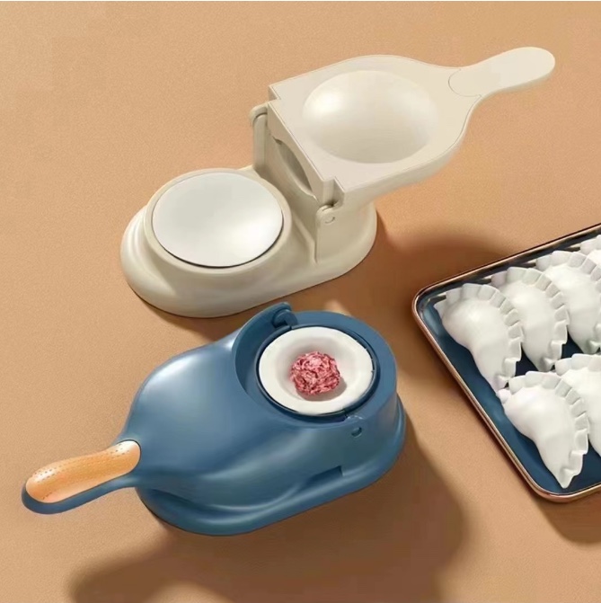 A manual dough rolling machine for pressing dumpling wrappers, a perfect tool for making dumplings details Picture