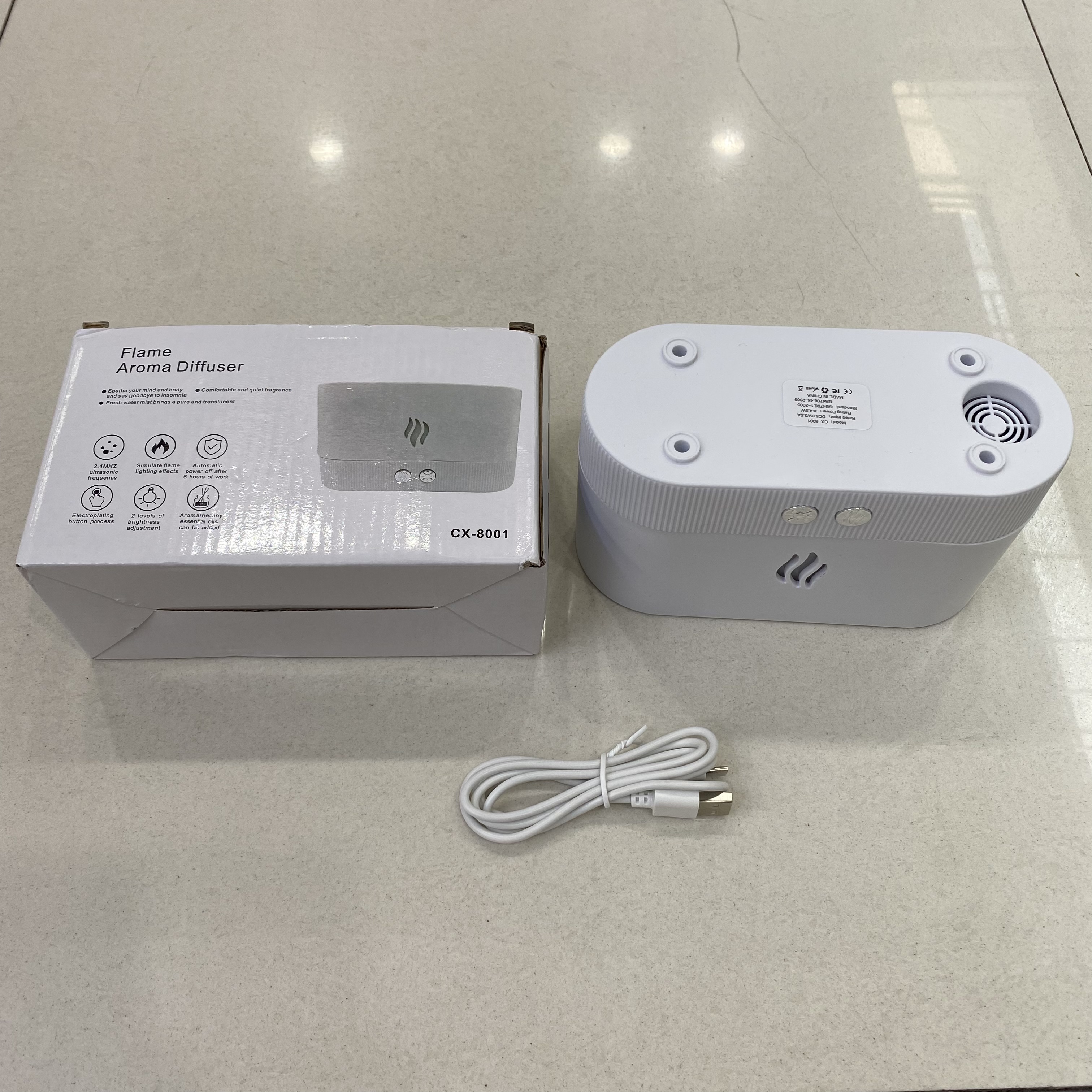 Home mini desktop silent humidifier for aroma diffusers