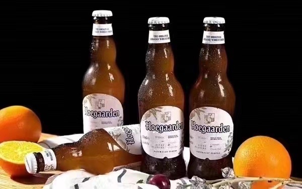 Original bottle and original imported Foga White Beer from Belgium details Picture