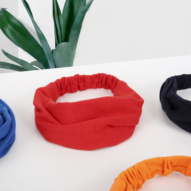 瑜伽弹力发带网球运动头带饰跑步运动头带吸汗带防滑止汗头带
