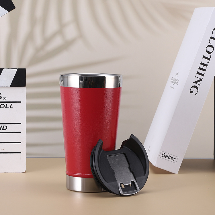 Insulated cups, beer mugs, cups with bottle openers, beer mugs, car cups, 304 stainless steel, Brazil pic 7