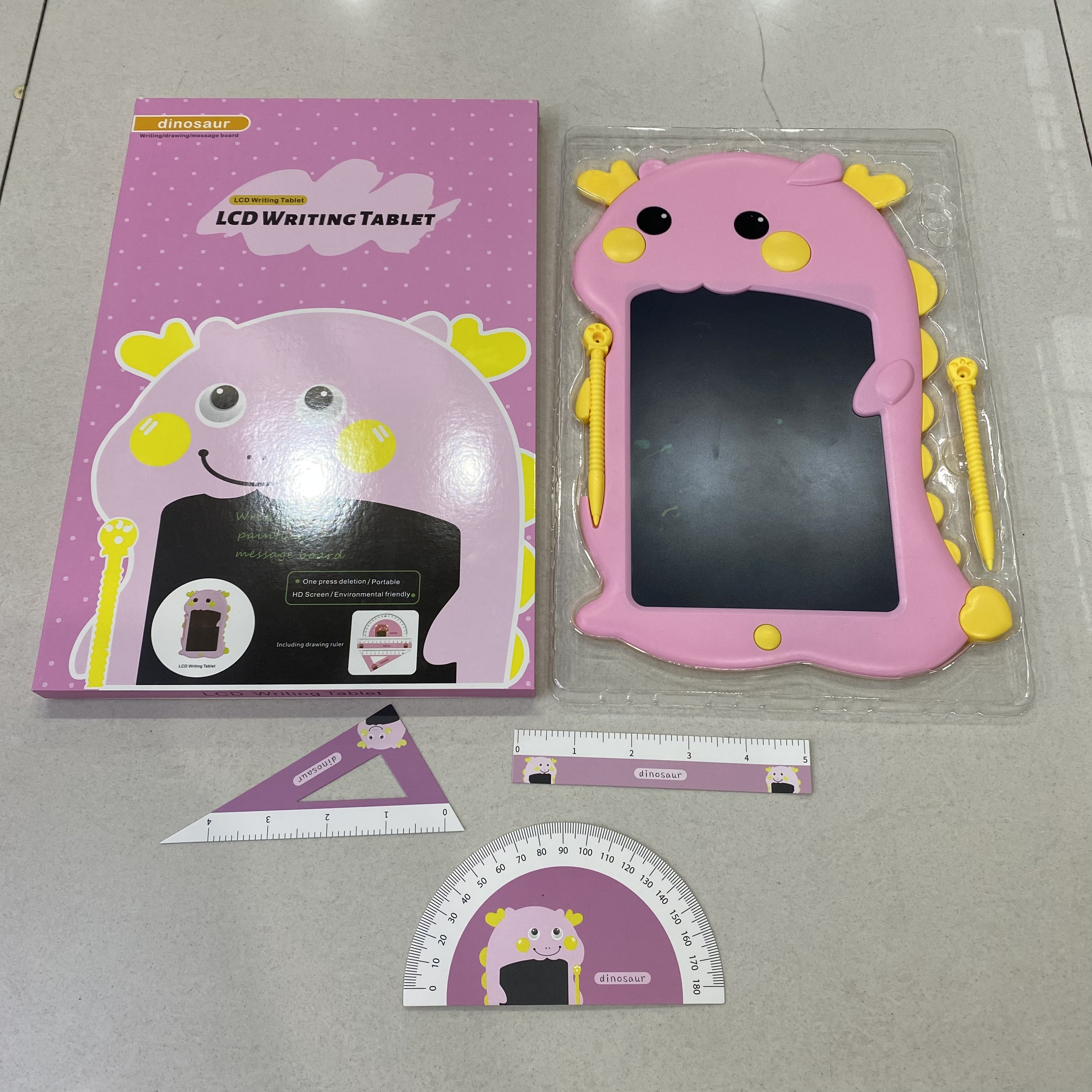 Moe moe dragon LCD tablero de dibujo tablero de dibujo para niños tablero de dibujo para estudiantes juguete pequeño tablero de dibujo de grafiti Item Picture